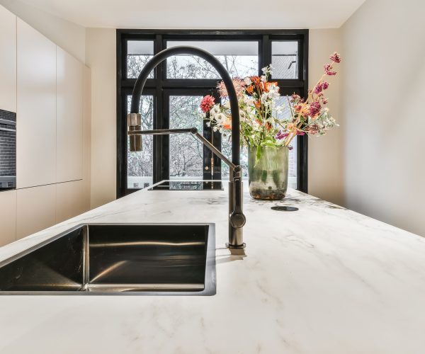 white quartz countertop